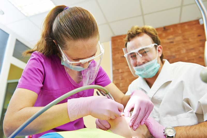 Dr keri with patient