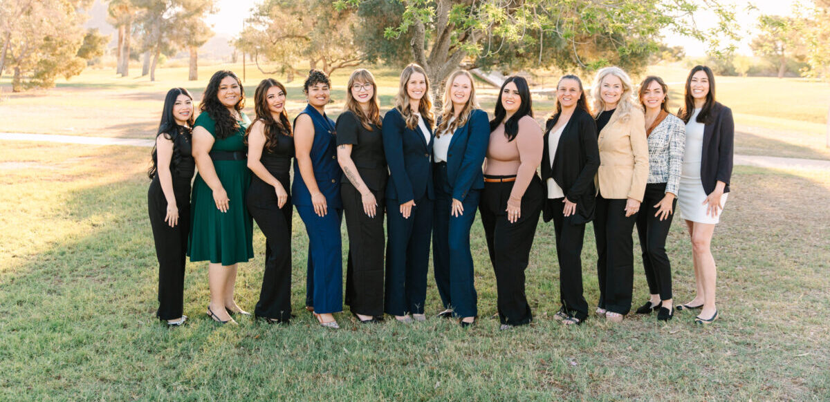 agave dental team Dr keri with patient
